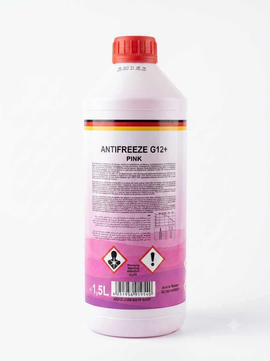 Deutschlüb Antifreeze G12+ (Pink) – 1.5L - Image 2